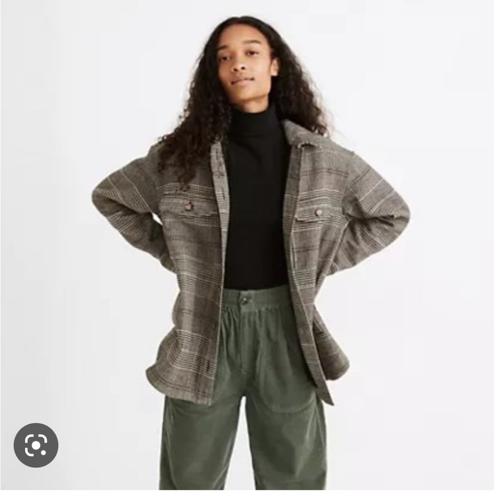 Bonded Flannel Shirt-Jacket in Cohancy Plaid